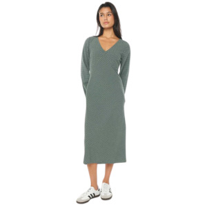 Melrose LS Shift Dress - Forest