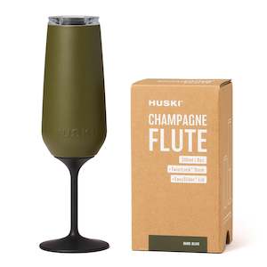 Huski Champagne Flute - Dark Olive ( Limited Release )