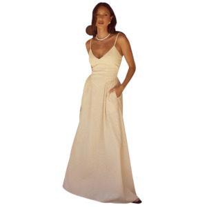 Zephy Maxi Dress - Sand