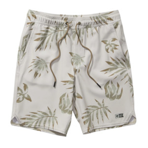 Homewares: Lowtide Elastic Boardshort - Natural