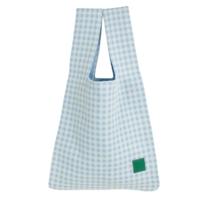 Homewares: Blueberry Knitted Tote