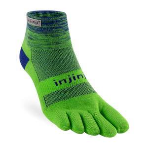 Clothing: Injinji TRAIL Midweight Mini-Crew Running Socks