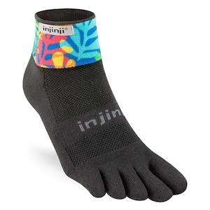 Injinji Spectrum TRAIL Midweight Mini-Crew Running Socks