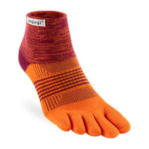 Injinji TRAIL Women's Specific Midweight Mini-Crew Running Socks