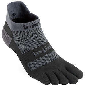 Injinji RUN Midweight No-Show Running Socks