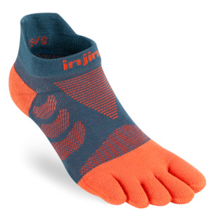 Injinji Womens Specific Ultra Run No Show Running Socks