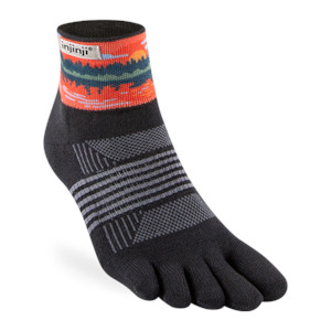 Injinji Artist Designed Women's Trail Mini-Crew Toesocks