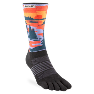 Injinji Artist Designed Women's Trail Crew Toesocks