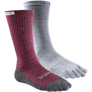 Injinji OUTDOOR HIKER + LINER Women's Crew Running Socks