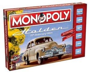 Holden Heritage Monopoly Board Game - FREE SHIPPING (OUT OF STOCK)