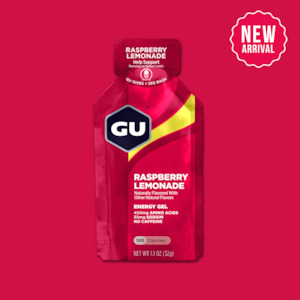 Bicycle and accessory: GU Energy Gel - Raspberry Lemonade (Single)