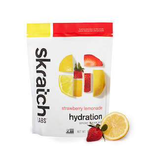 Skratch Labs Hydration Sport Drink Mix Strawberry Lemonade