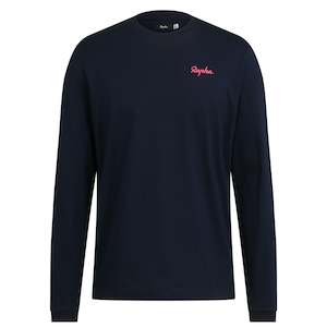 Bicycle and accessory: Rapha - Men's Logo Long Sleeve T-Shirt - Organic Cotton