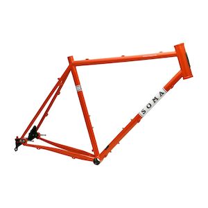 Bicycle and accessory: SOMA - WOLVERINE V4 FRAME - TYPE A - PUMPKIN ORANGE