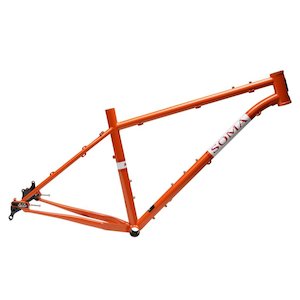 Bicycle and accessory: SOMA - JUICE 29 TRAIL FRAME (BOOST 148) - PUMPKIN ORANGE