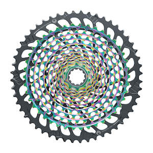 SRAM XG-1299 XX1 Eagle™  12spd 10-52t Cassette - Rainbow