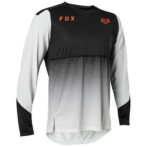 Bicycle and accessory: Fox - Flexair LS Jersey [Light Grey]