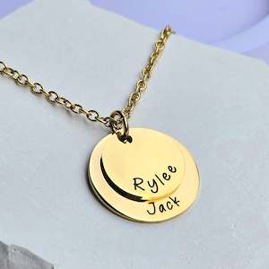 Jewellery: Stacker Pendant - Duo