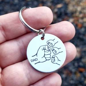 Jewellery: Fist Bump Keyring