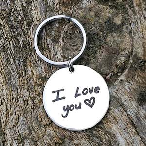 Forever Scripted Keyring - Round