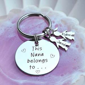 Belongs to Keyring - Little People Charms