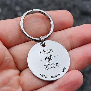 Jewellery: Established Keyring