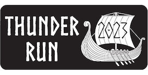 Products: Run Badge – Thunder Run 2023