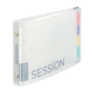 Maruman SESSION Mini Binder - B7 - Clear