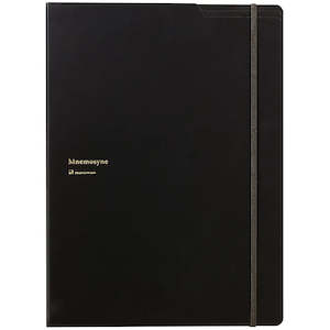 Stationery: Maruman Mnemosyne HN187FA Notepad & Holder with 5 Pockets - 5mm Grid - 70 Sheets - A4