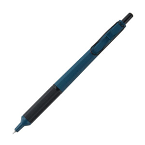 Uni Jetstream Edge Ballpoint Pen - Black Ink - 0.38 mm - Prussian Blue