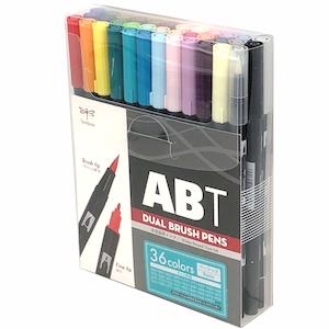 Stationery: Tombow ABT Dual Brush Pen - 36 Basic Color Set