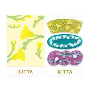 Hitotoki KITTA Clear Masking Tape - Hanakakera