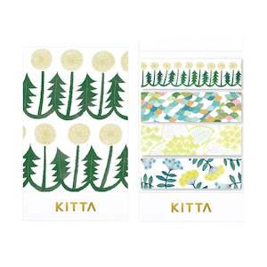 Hitotoki KITTA Masking Tape - Flower 8