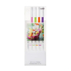 Uni Emott Mechanical Pencil 4 Color Set - 0.9 mm - No.2 Tropical