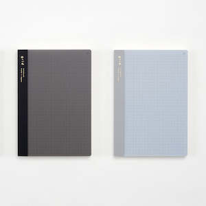 isshoni. Index & Page Numbers Notebook - 5 mm grid - B5 - 2022 Good Design Award Winner