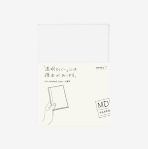 Midori MD Notebook Cover - PVC Clear - A6