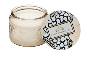 Gift: Voluspa Candle Jasmine Midnight Blooms Petite Jar