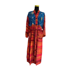 Silk Patchwork Kimono #45