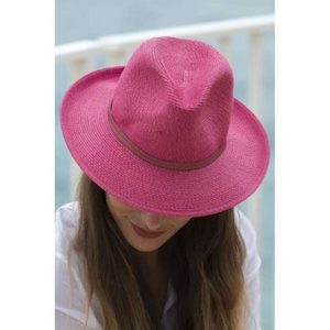 French Sunhat - Hot Pink