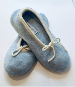 Cashmere Ballet Slippers