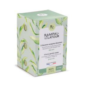 Rampal Latour Boxed Soap - The Vert - 3 x 125g