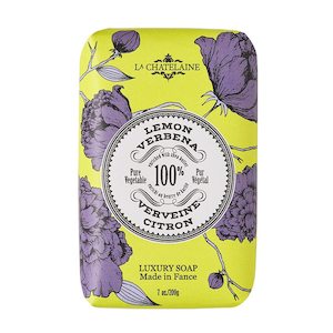 La Chatelaine Luxury Wrapped Soap Lemon Verbena 200g