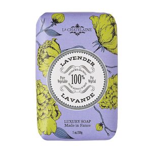 La Chatelaine Luxury Wrapped Soap Lavender 200g