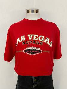 Las Vegas t-shirt: Size M