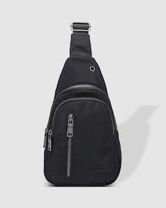 Louenhide Boyd Nylon Sling Bag - Black