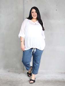 Tops: Cloud top - Off White