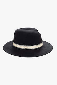 Antler Franklyn Fedora - Black