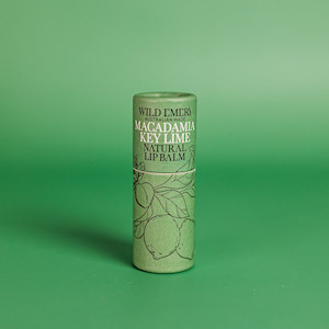 Health And Beauty: Wild Emery - Macadamia Key Lime Lip Balm