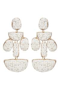 HAVEN Como Earring- Bianco