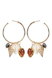 HAVEN Adelfia Earring- Shell